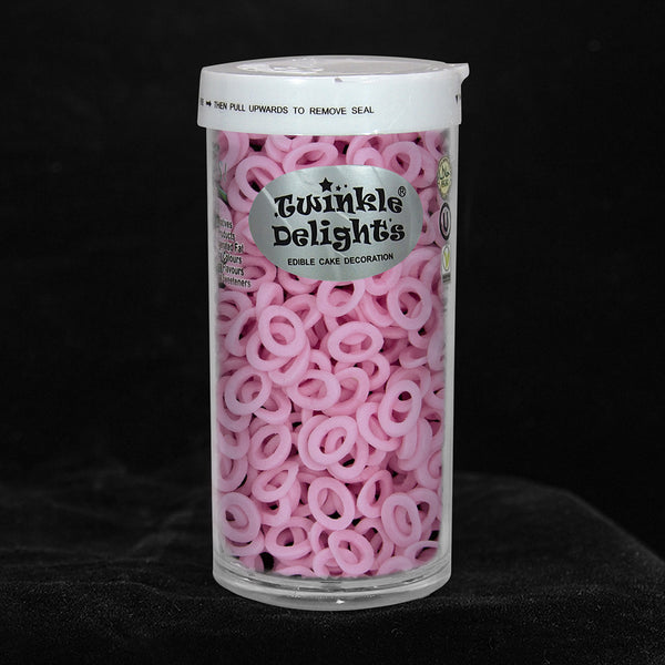 Pink Confetti Lifebuoy - Gluten Free Dairy Free Sprinkles Cake Decorations
