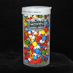 It's Me - Dairy Free halal Sprinkles Mix Cake Decorations (Top 14 Allergen Free, Naturally Sourced Ingredients, Plant-based, Clean Label Free From GMO, Hydrogenated Fat, Palm oil, Certified Vegan, BRC, Kosher & FDA)