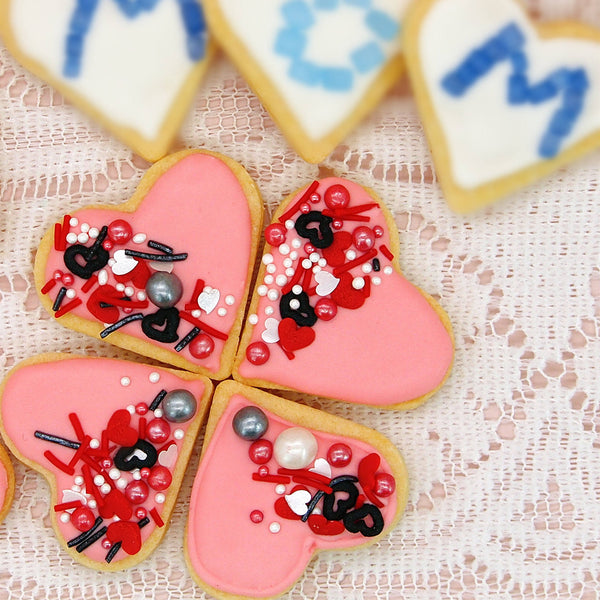 Queen of Hearts - Gluten Free Halal Certified Valentine Sprinkles Mix