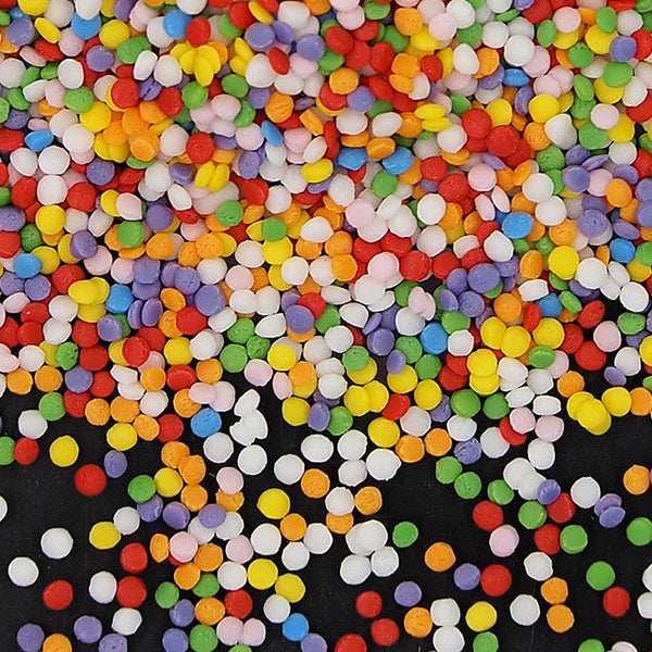 Rainbow Dots - Dairy Free Halal Certified Freeze Stable Sprinkles ...