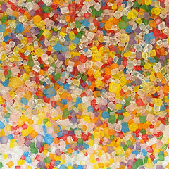 Rainbow Sugar Crystals - Dairy Free Clean Label Sprinkles For Cake (Top 14 Allergen Free, Naturally Sourced Ingredients, Plant-based, Free From GMO, Hydrogenated Fat, Palm oil, Certified Vegan, BRC, Kosher, Halal & FDA)