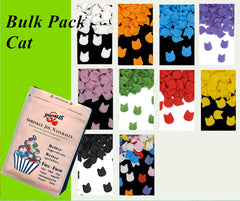 Bulk Pack Confetti Cat - Gluten Free Soya Free Sprinkles For Cake (Top 14 Allergen Free, Naturally Sourced Ingredients, Plant-based, Clean Label Free From GMO, Hydrogenated Fat, Palm oil, Certified Vegan, BRC, Kosher, Halal & FDA)