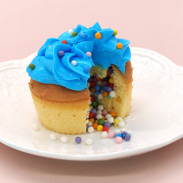 Matt Rainbow 4mm Pearls - No Nut Clean Label Sprinkles Cake Decoration