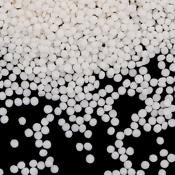 White Confetti Dots - Natural Ingredients Freeze Stable Sprinkles