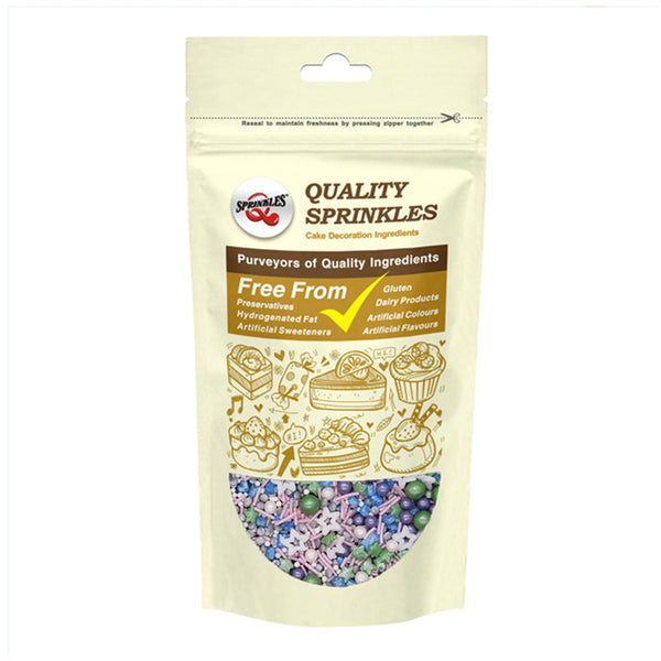 Cosmic Candy - Soya Free Nuts Free Sprinkles Medley Cake Decorations