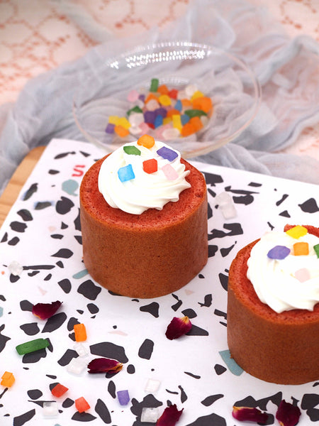 Rainbow Sugar Rocs - No Dairy Nuts Free Halal Certified Sprinkles