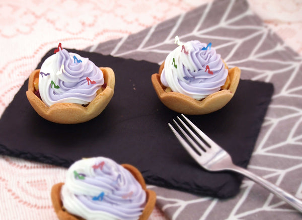 Rainbow Glitter Stiletto - Dairy Free Soy Free Vegan Edible Decoration