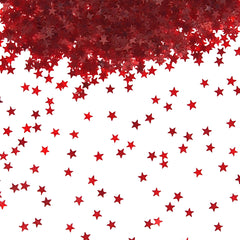Red Twinkle Stars - Soya Free Sugar Free Kosher Edible Cake Decoration (Top 14 Allergen Free, Naturally Sourced Ingredients, Plant-based, Clean Label Free From GMO, Hydrogenated Fat, Palm oil, Certified Vegan, BRC, Halal & FDA)