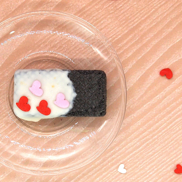 Pink Confetti Big Heart - Kosher Certified Nut Free Sprinkles For Cake