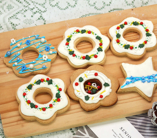 Snowy Wonder - Nuts Free Palm Oil Free Sprinkles Mix Cake Decor