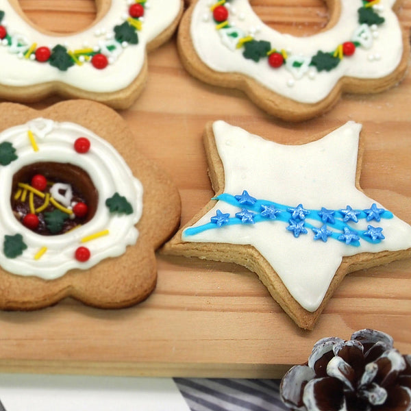 Shimmer Blue Confetti Star - No Soya No Nut Kosher Certified Sprinkles