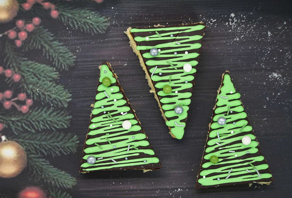 Frosted Evergreen - Gluten Free Vegan Christmas Sprinkles Mix Cake Decor