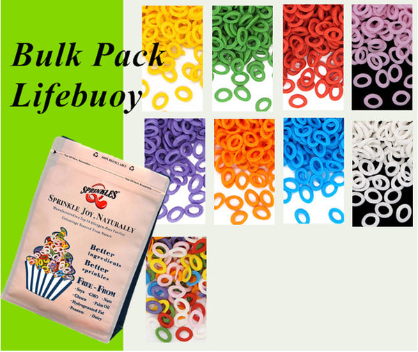 Bulk Pack Confetti Lifebuoy - Dairy Free Soya Free Sprinkles For Cake