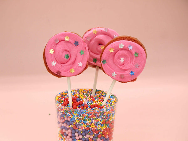 Rainbow Glitter Flowers - No Nuts Halal Certified Edible Decoration
