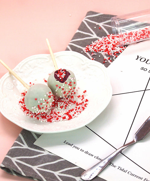 Valentine Nonpareils - Gluten Free Vegan Sprinkles Cake Decoration