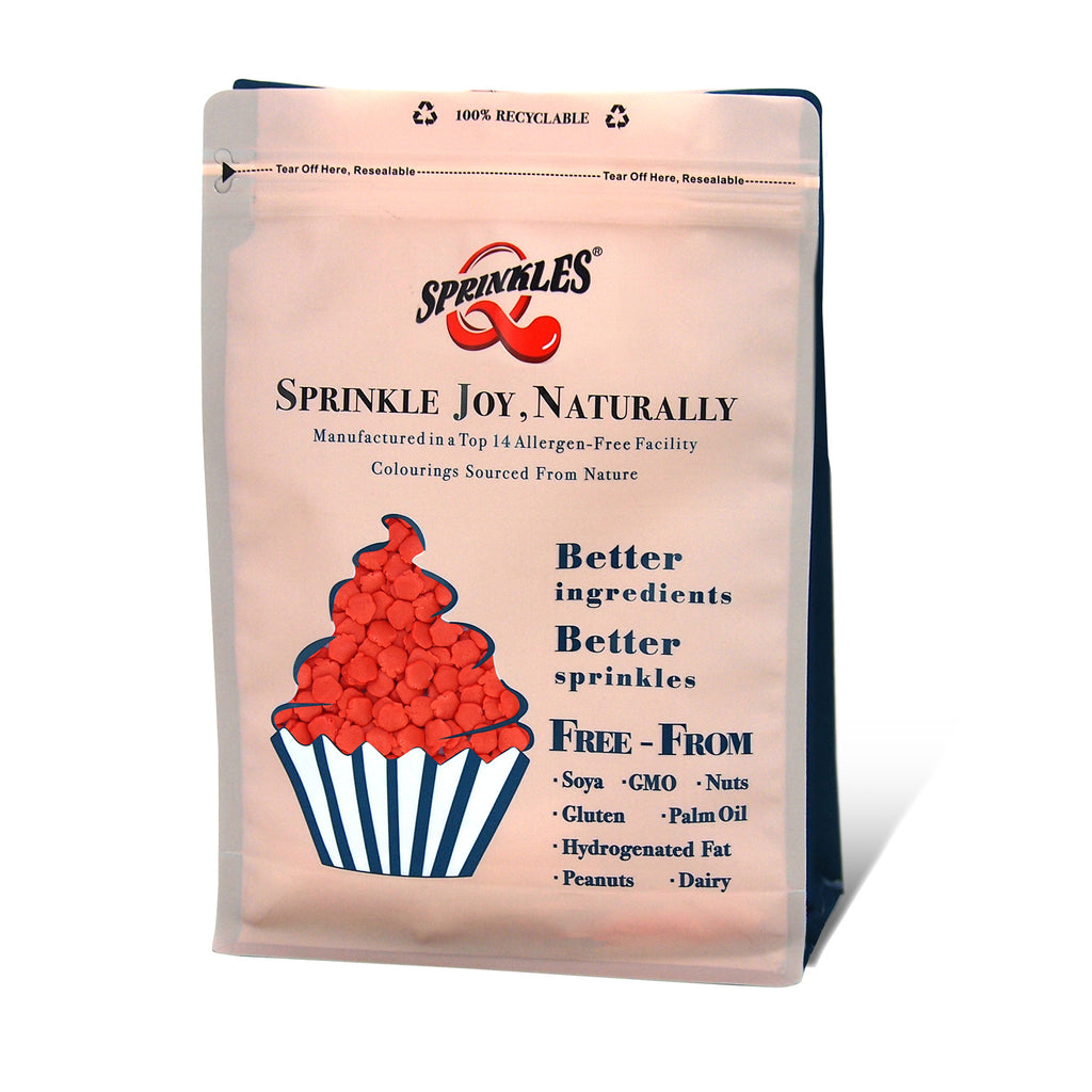 Bulk Pack Confetti Apple - No Gluten Vegan Sprinkles Cake Decoration