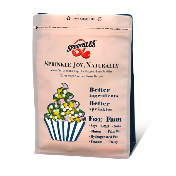 Spring Mist - Soya Free Vegan Sprinkles Medley Cake Decoration
