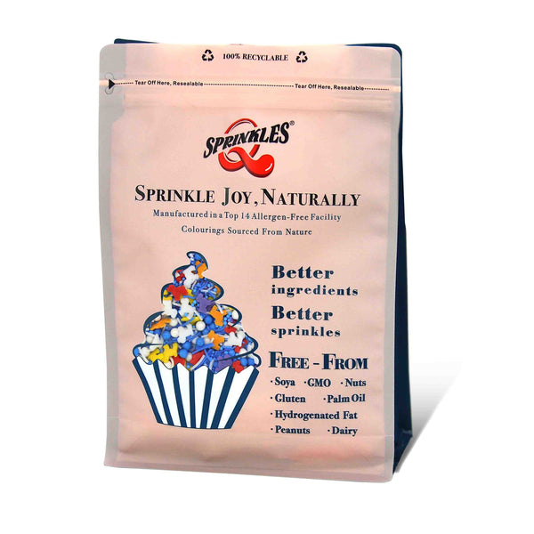 Pawty Time - Dairy Free Halal Sprinkles Blend Cake Decoration