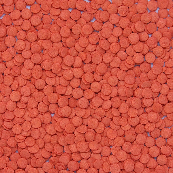 SPRINKLÜ Sugar Free Red Confetti Sequins - Soya Free Sprinkles Cake Decoration