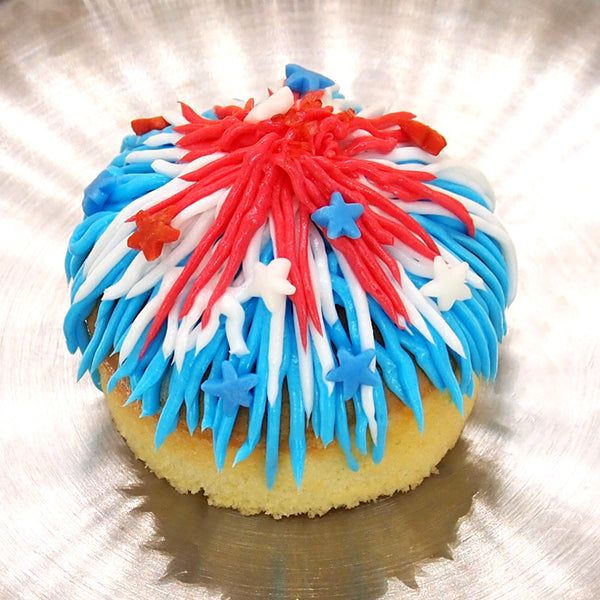 White & Blue Confetti Star - Non Gluten Nuts Free Sprinkles For Cake