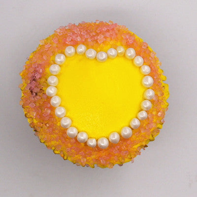 Shimmer White 6mm Pearls - Gluten Free Vegan Sprinkles Cake Decoration