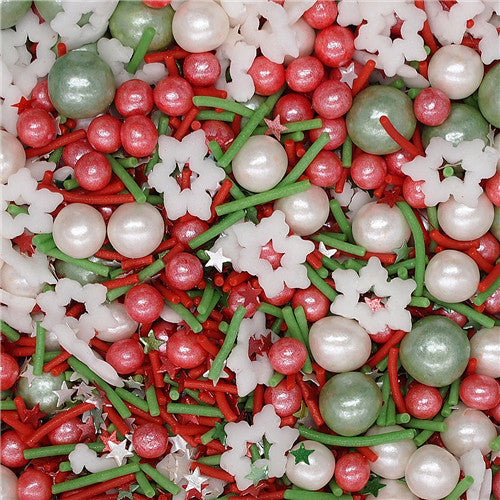 Christmas Blessing - Dairy Free Vegan Kosher Cerfied Sprinkles Blend