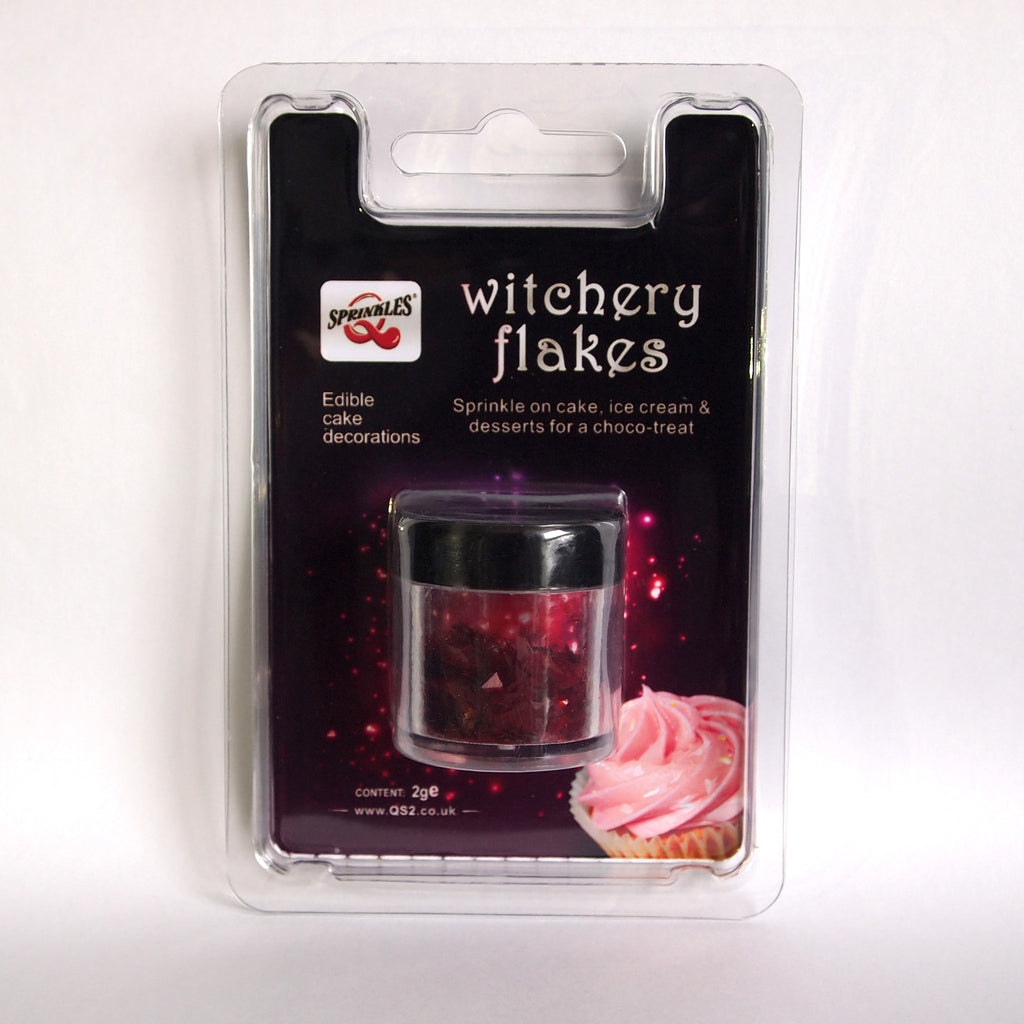 Red Witchery Flakes - Non GMO Vegan Halal Certified Edible Decoration