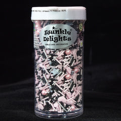 Cupid's Arrow -  Natural Ingredients Halal Certified Sprinkles Medley (Top 14 Allergen Free, Plant-based, Clean Label Free From GMO, Hydrogenated Fat, Palm oil, Vegan, BRC, Kosher & FDA)
