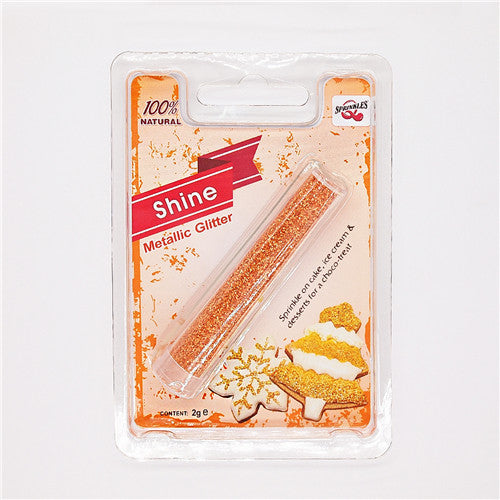 Orange Shine - Non Gluten Non Dairy Clean Label Edible Cake Decoration