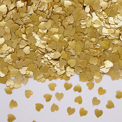 Gold Glitter Hearts - No Nut No Soy Halal Certified Edible Decoration (Top 14 Allergen Free, Naturally Sourced Ingredients, Plant-based, Clean Label Free From GMO, Hydrogenated Fat, Palm oil, Vegan, BRC, Kosher & FDA)