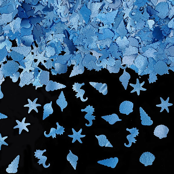 Blue Glitter Fantasy Ocean - No Nut Kosher Certified Edible Decoration
