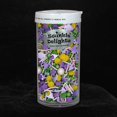 Light Of The World - No Soya No Nut Clean Lable Sprinkles Mix For Cake (Top 14 Allergen Free, Naturally Sourced Ingredients, Plant-based, Free From GMO, Hydrogenated Fat, Palm oil, Certified Vegan, BRC, Kosher, Halal & FDA)