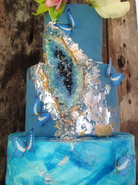 Blue Sparkling Sugar - Nuts Free No Gluten Halal Certified Sprinkles