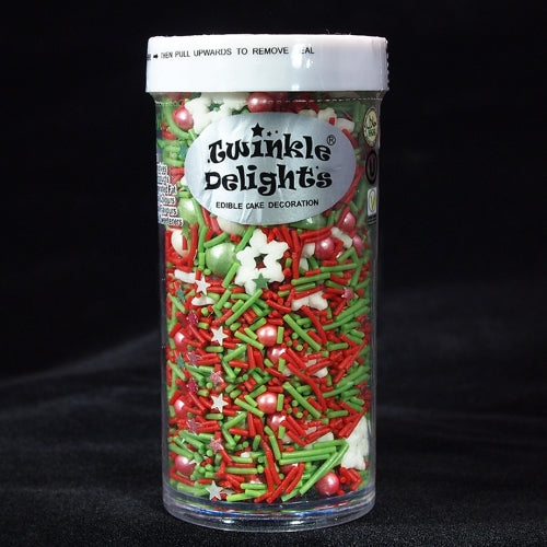 Christmas Blessing - Dairy Free Vegan Kosher Cerfied Sprinkles Blend