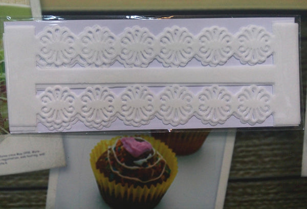 Edible White Wafer Paper Lace Ribbon - Gluten Free Cake Decoration