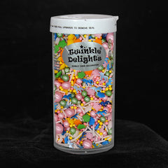 Easter parade - No Dairy No Soya Halal Sprinkles Blend Cake Decoration (Top 14 Allergen Free, Naturally Sourced Ingredients, Plant-based, Clean Label Free From GMO, Hydrogenated Fat, Palm oil, Certified Vegan, BRC, Kosher & FDA)
