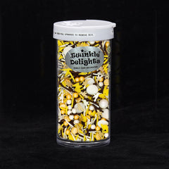 Fearless - No Gluten Natural Ingredients Sprinkles Mix Cake Decoration (Top 14 Allergen Free, Plant-based, Clean Label Free From GMO, Hydrogenated Fat, Palm oil, Certified Vegan, BRC, Kosher, Halal & FDA)