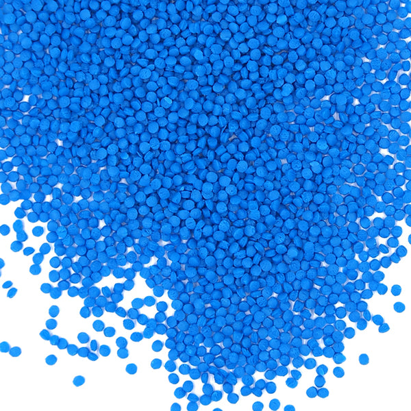 Blue Confetti Dots - Dairy Free Gluten Free Vegan Sprinkles For Cake