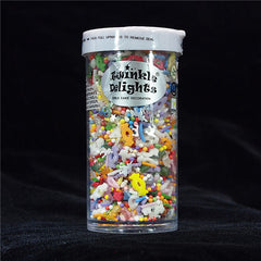 Sweetbox - Nuts Free Clean Label Halal Sprinkles Blend Cake Decoration (Top 14 Allergen Free, Naturally Sourced Ingredients, Plant-based, Free From GMO, Hydrogenated Fat, Palm oil, Certified Vegan, BRC, Kosher & FDA)
