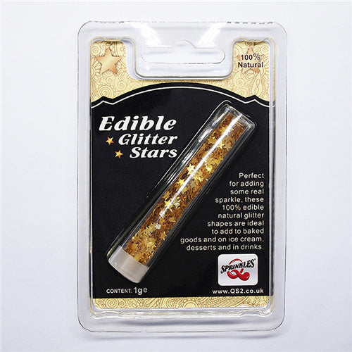 Edible Gold Stars Glitter