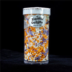 Hocus Pocus - Nuts Free Kosher Certified Clean Lable Sprinkles Mix (Top 14 Allergen Free, Naturally Sourced Ingredients, Plant-based, Free From GMO, Hydrogenated Fat, Palm oil, Vegan, BRC, Halal & FDA)