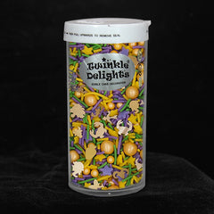 Hoppy Easter - Dairy Free Soya Free Sprinkles Mix Cake Decorations (Top 14 Allergen Free, Naturally Sourced Ingredients, Plant-based, Clean Label Free From GMO, Hydrogenated Fat, Palm oil, Certified Vegan, BRC, Kosher, Halal & FDA)