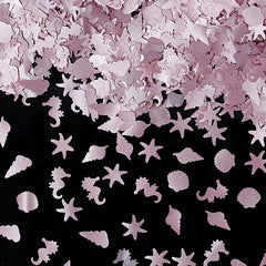 Pink Glitter Fantasy Ocean - Soya Free Dairy Free Edible Decoration (Top 14 Allergen Free, Naturally Sourced Ingredients, Plant-based, Clean Label Free From GMO, Hydrogenated Fat, Palm oil, Certified Vegan, BRC, Kosher, Halal & FDA)
