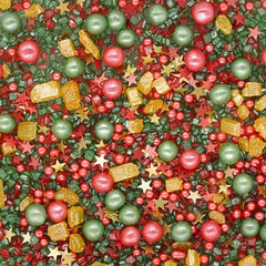 Harvest Season - No Gluten No Nuts Vegan Sprinkles Mix Cake Decoration (Top 14 Allergen Free, Naturally Sourced Ingredients, Plant-based, Clean Label Free From GMO, Hydrogenated Fat, Palm oil, BRC, Kosher, Halal & FDA)