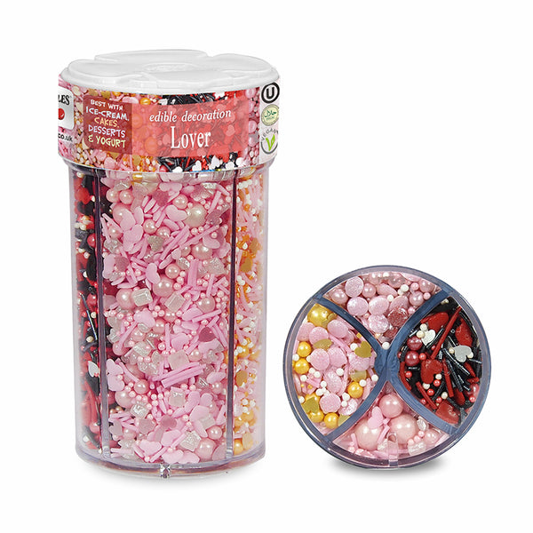 Lover - Soya Free Natural Ingredients Sprinkles Mix Cake Decoration