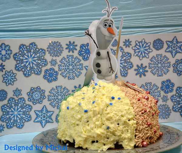 Frozen World - Gluten Free Halal Certified Christmas Sprinkles Medley