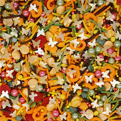 Harvest Farm - Dairy Free Soya Free Natural Ingredients Sprinkles Mix (Top 14 Allergen Free, Plant-based, Clean Label Free From GMO, Hydrogenated Fat, Palm oil, Certified Vegan, BRC, Kosher, Halal & FDA)