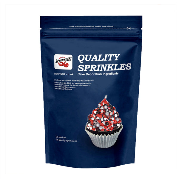 Queen of Hearts - Gluten Free Halal Certified Valentine Sprinkles Mix