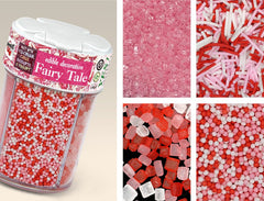 Fairy Tale - No Dairy No Soya Kosher Certified Sprinkles Edible Decor (Top 14 Allergen Free, Naturally Sourced Ingredients, Plant-based, Clean Label Free From GMO, Hydrogenated Fat, Palm oil, Vegan, BRC, Halal & FDA)