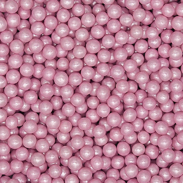 Bulk Pack 4mm Shimmer Pearls - Gltuen Free Vegan Sprinkles for Cakes